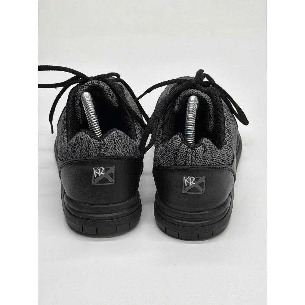 KR Strikeforce Flyer‎ Mesh Mens Bowling Shoes Black Grey FlexSlide Technology